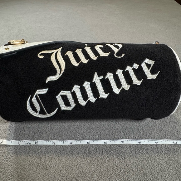 Juicy Couture Choose Juicy Barrel Bag Black And White Heart Set,New Without Tags - Picture 4 of 15
